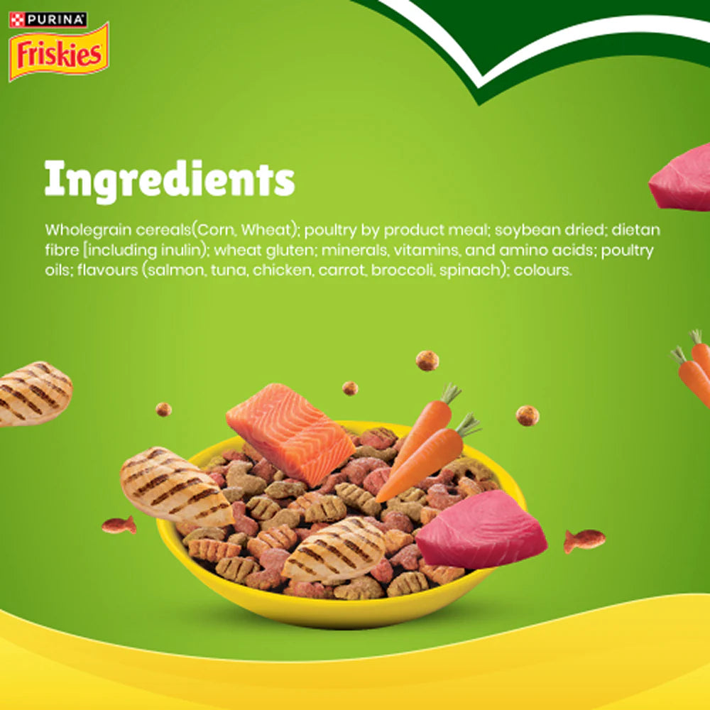 Friskies Dry Food for Adult Cats - Indoor Delights