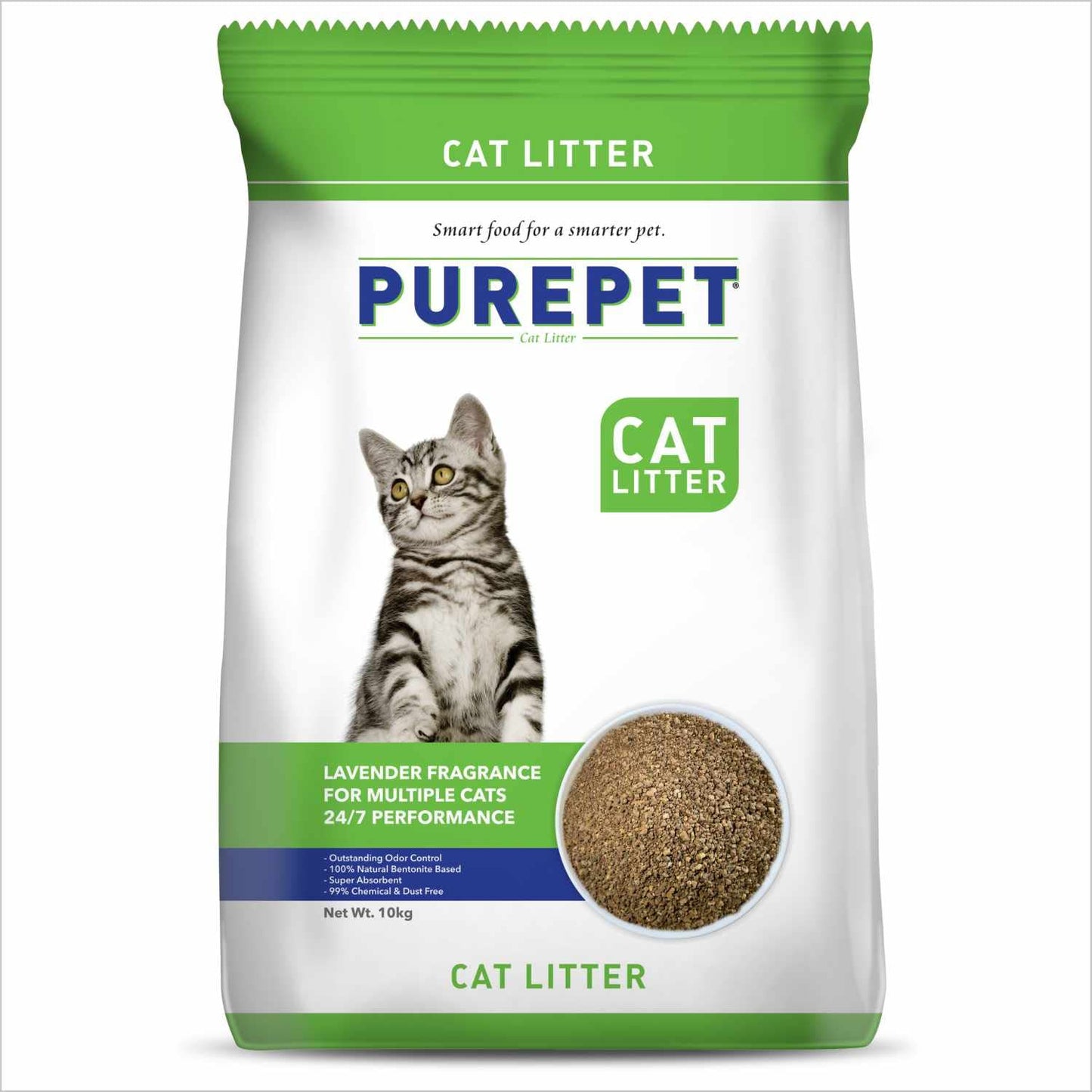 Purepet Cat Sand Type Litter Lavender Fragrance