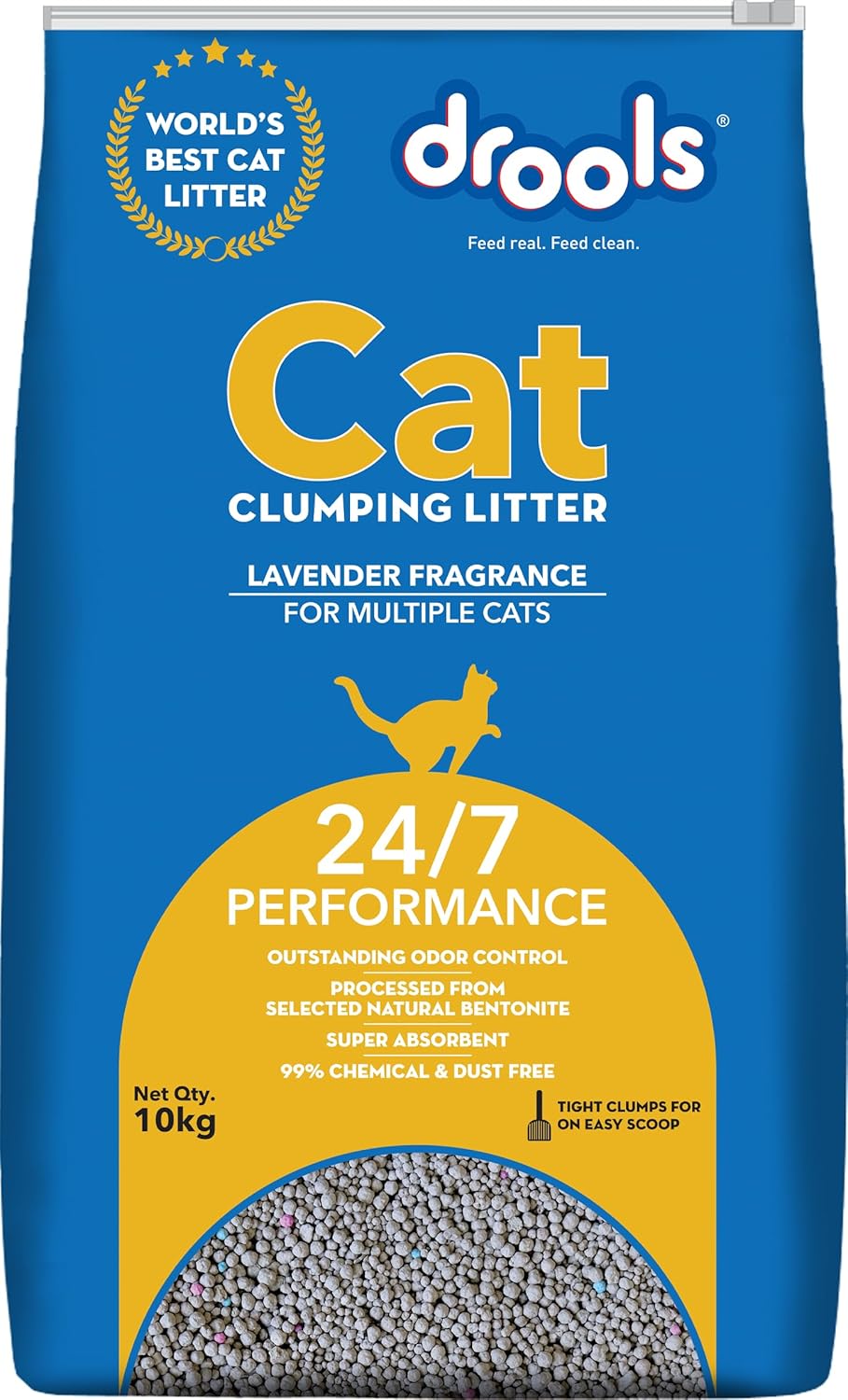 Drools Clumping Lavender Fragrance Cat Litter