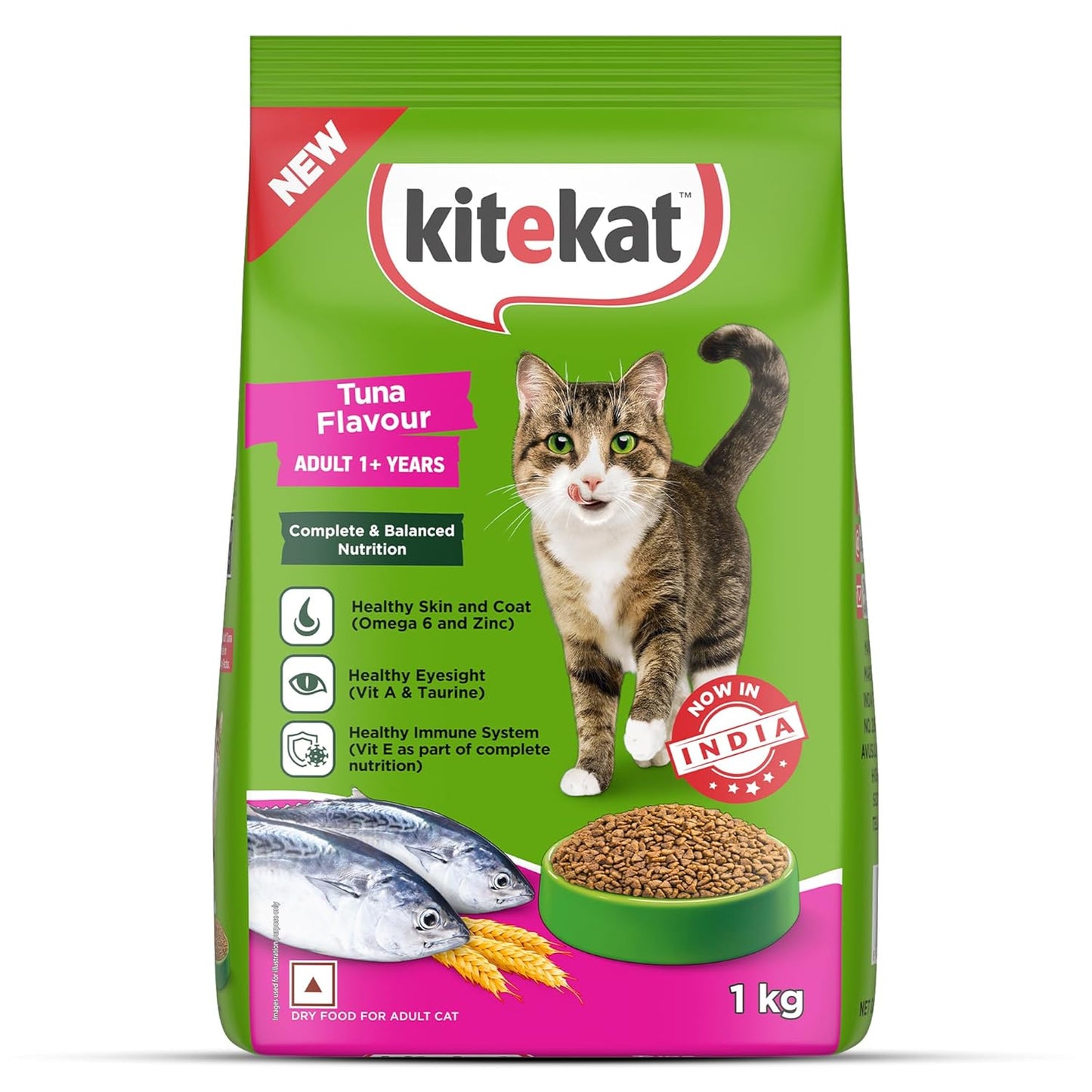 Kitekat Dry Food for Cats - Tuna
