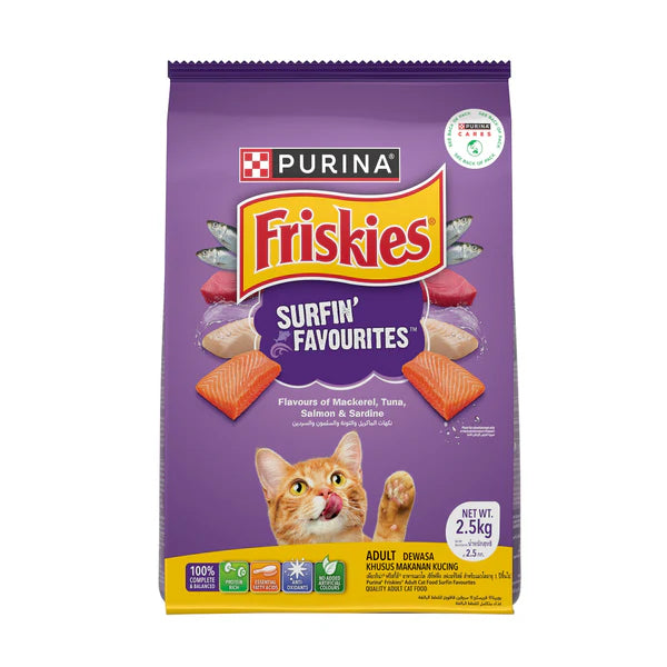 Friskies Dry Food for Adult Cats - Surfin