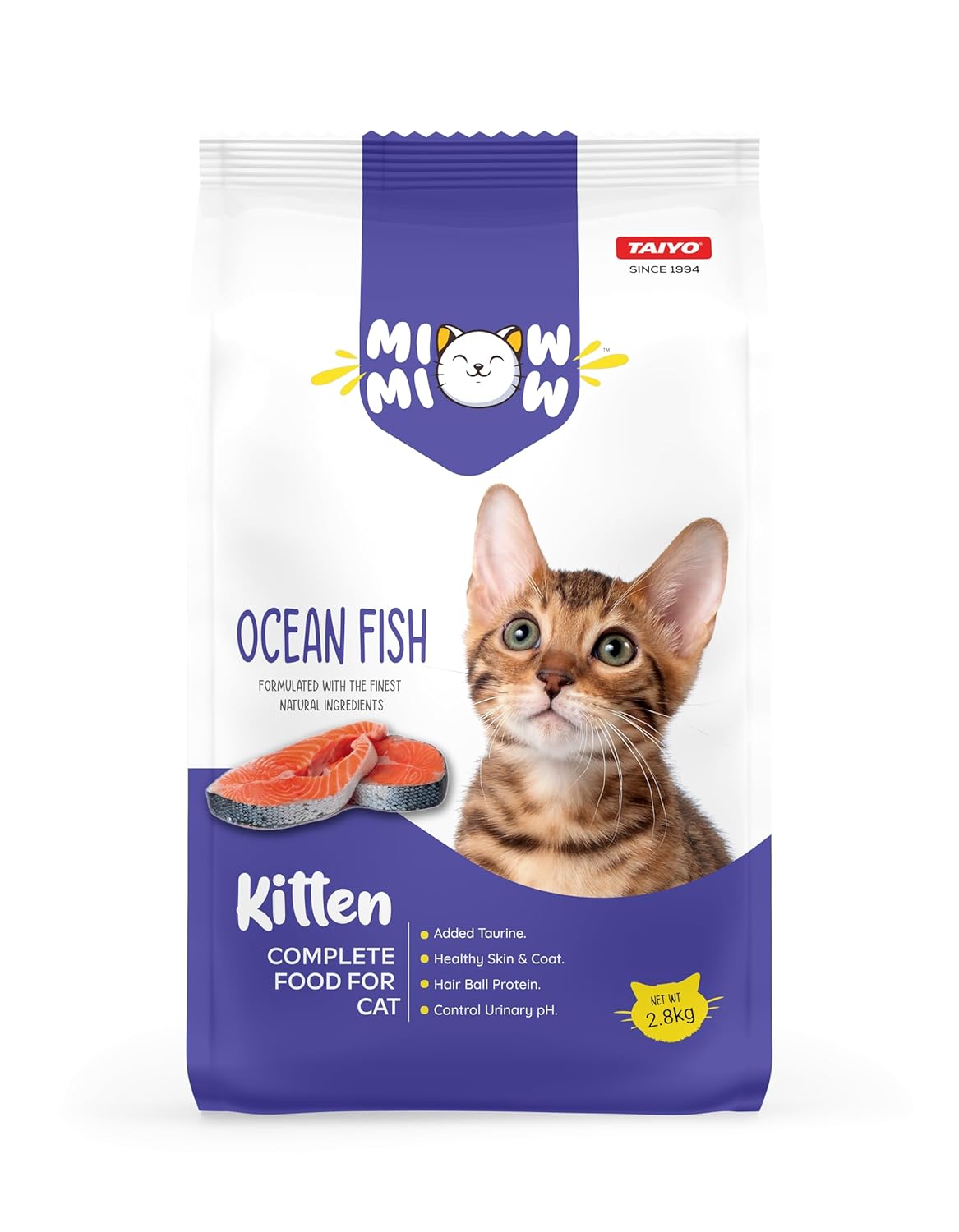 Miow Miow Dry Food for Kittens - Ocean Fish
