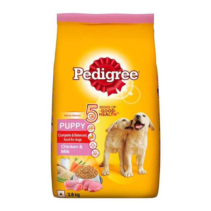 Pedigree Puppy Chicken & Milk Dry Food for Dogs