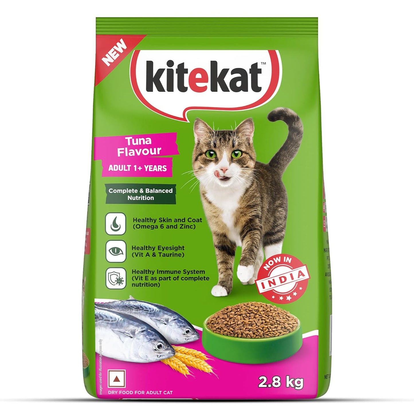 Kitekat Dry Food for Cats - Tuna