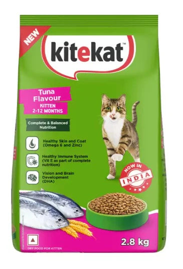 Kitekat Dry Food for Kittens - Tuna