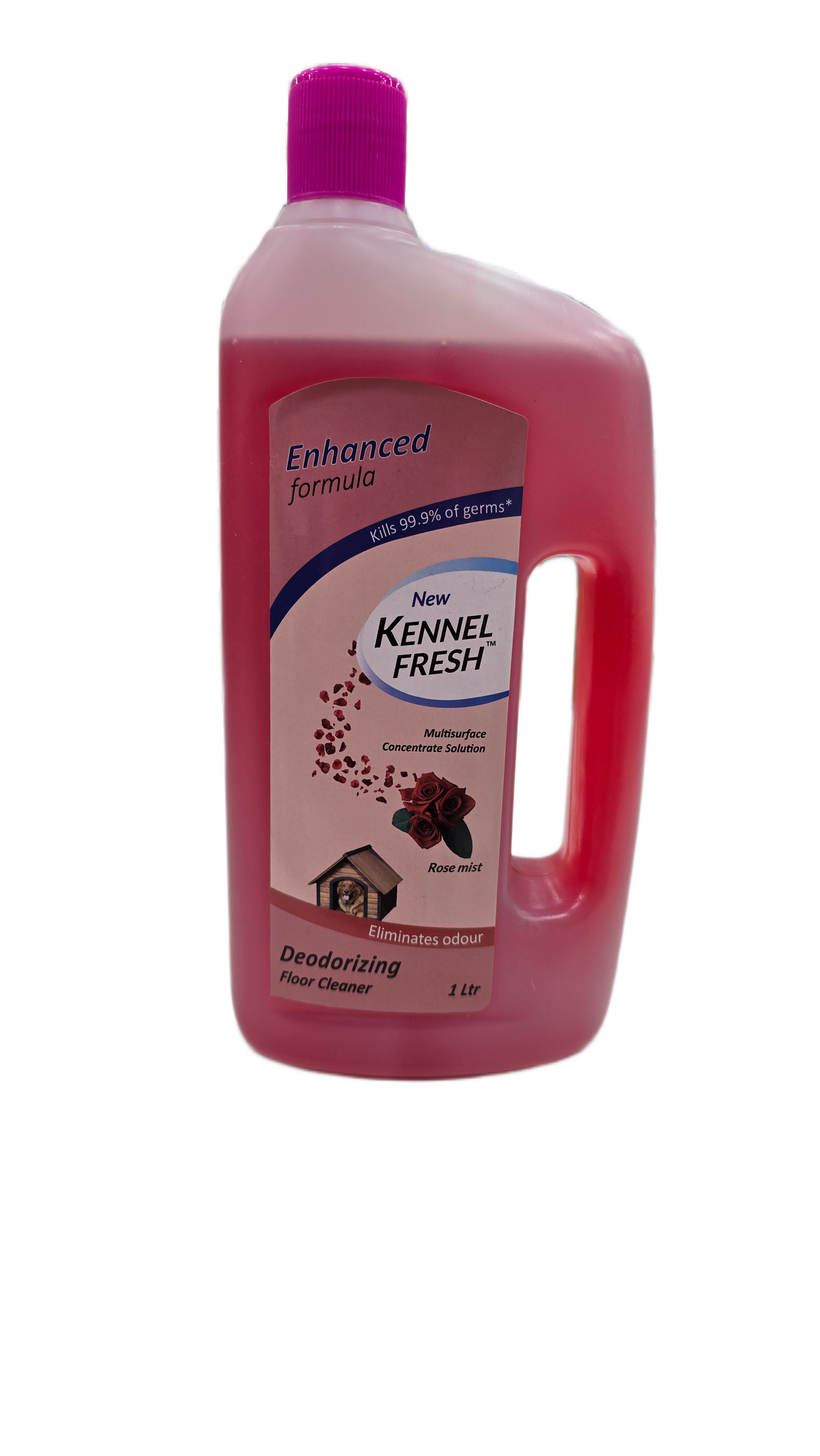 Kennel Wash Hygiene Floor Cleaner for Pets Home (Dogs & Cats) - Rose