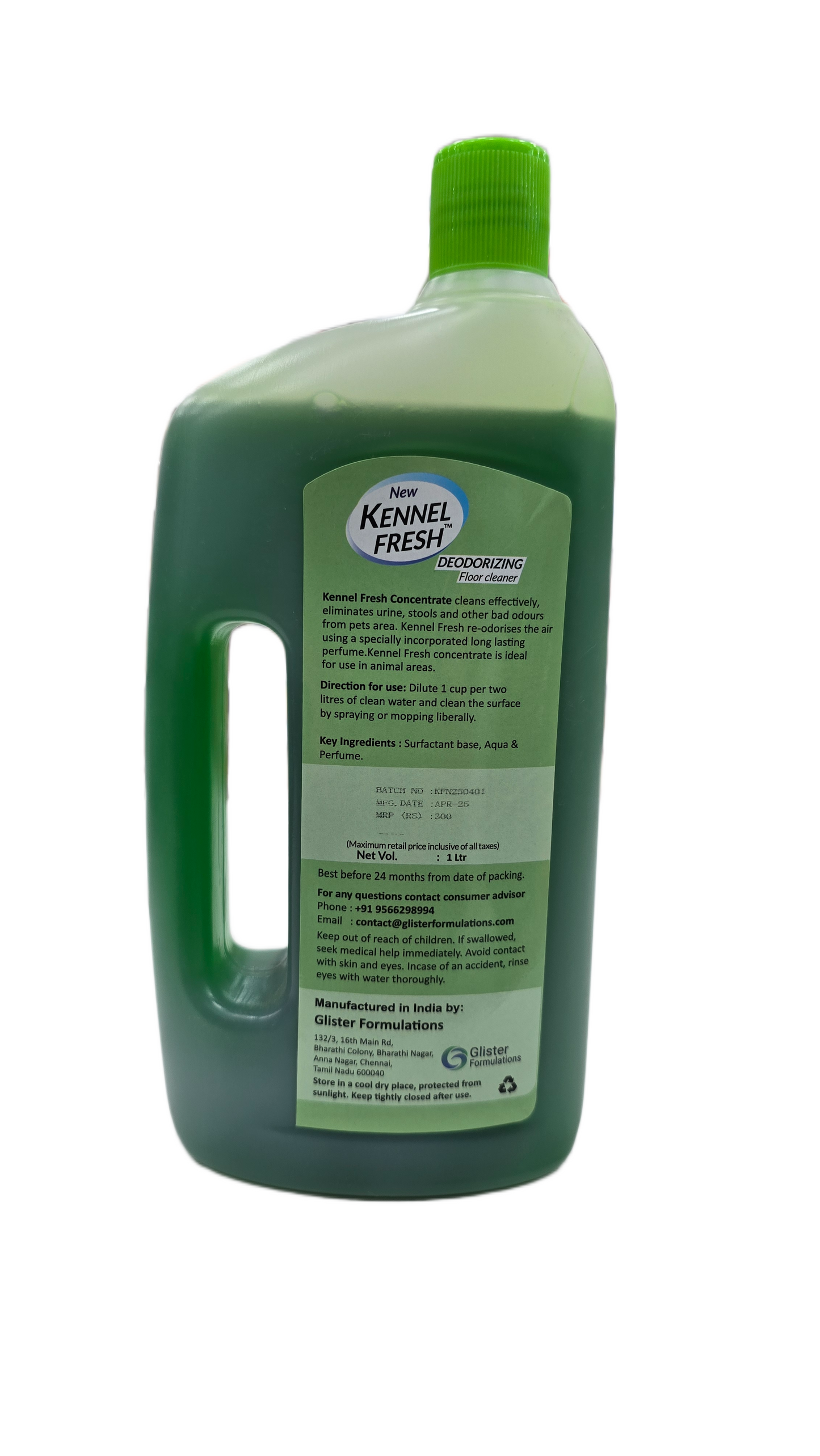 Kennel Wash Hygiene Floor Cleaner for Pets Home (Dogs & Cats) - Neem