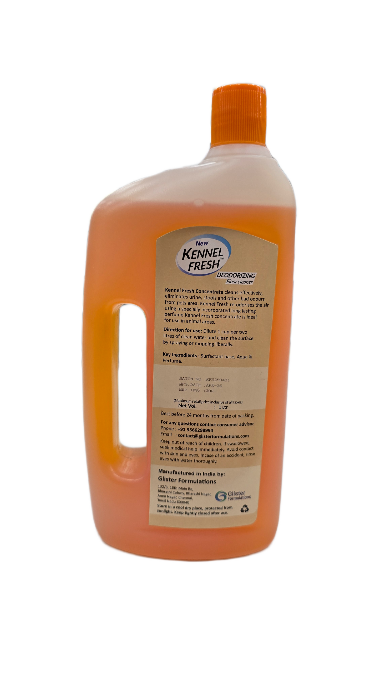 Kennel Wash Hygiene Floor Cleaner for Pets Home (Dogs & Cats) - Sandal