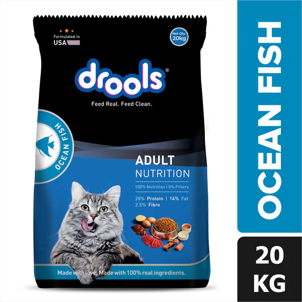Drools Dry Food for Adult Cats - Ocean Fish