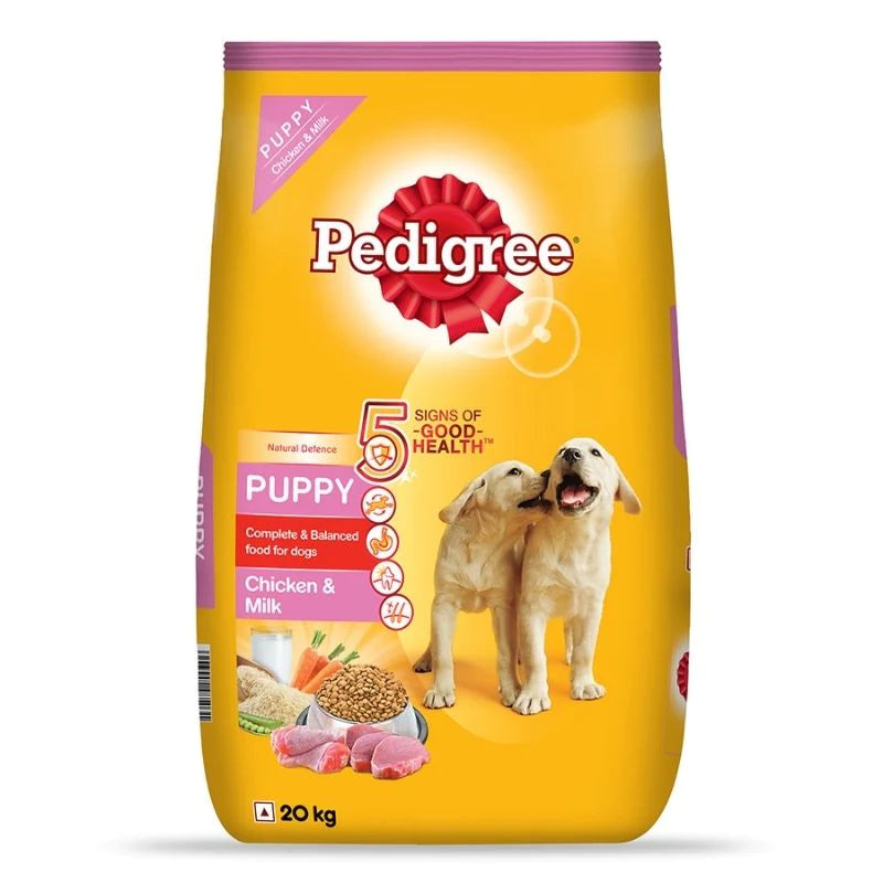 Pedigree Puppy Chicken & Milk Dry Food for Dogs