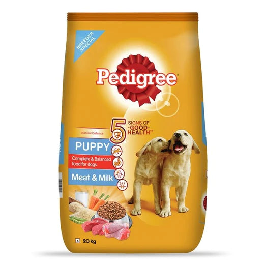 Pedigree Puppy Meat & Milk Dry Food for Dogs