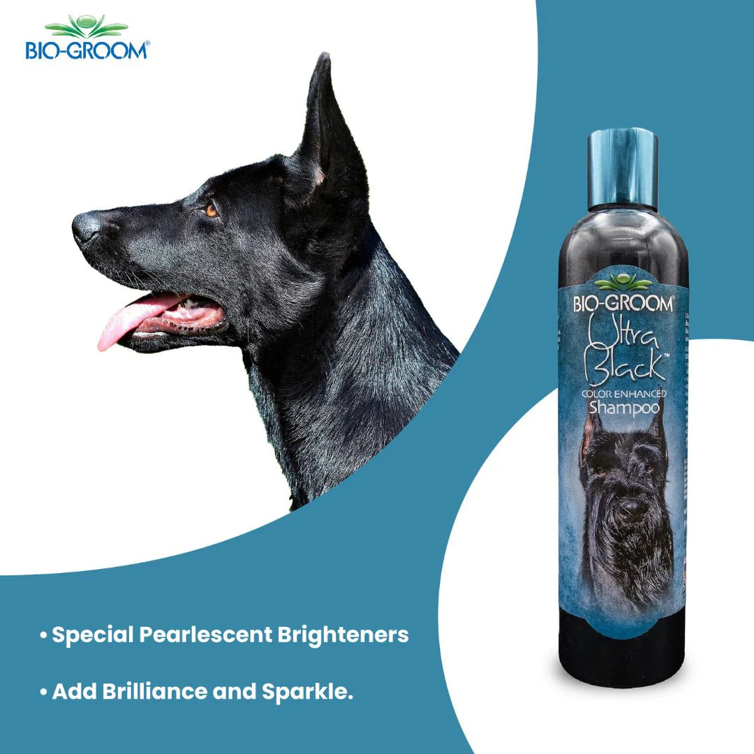 Bio-Groom Ultra Black Color Enhancing Dog Shampoo (355 ML)