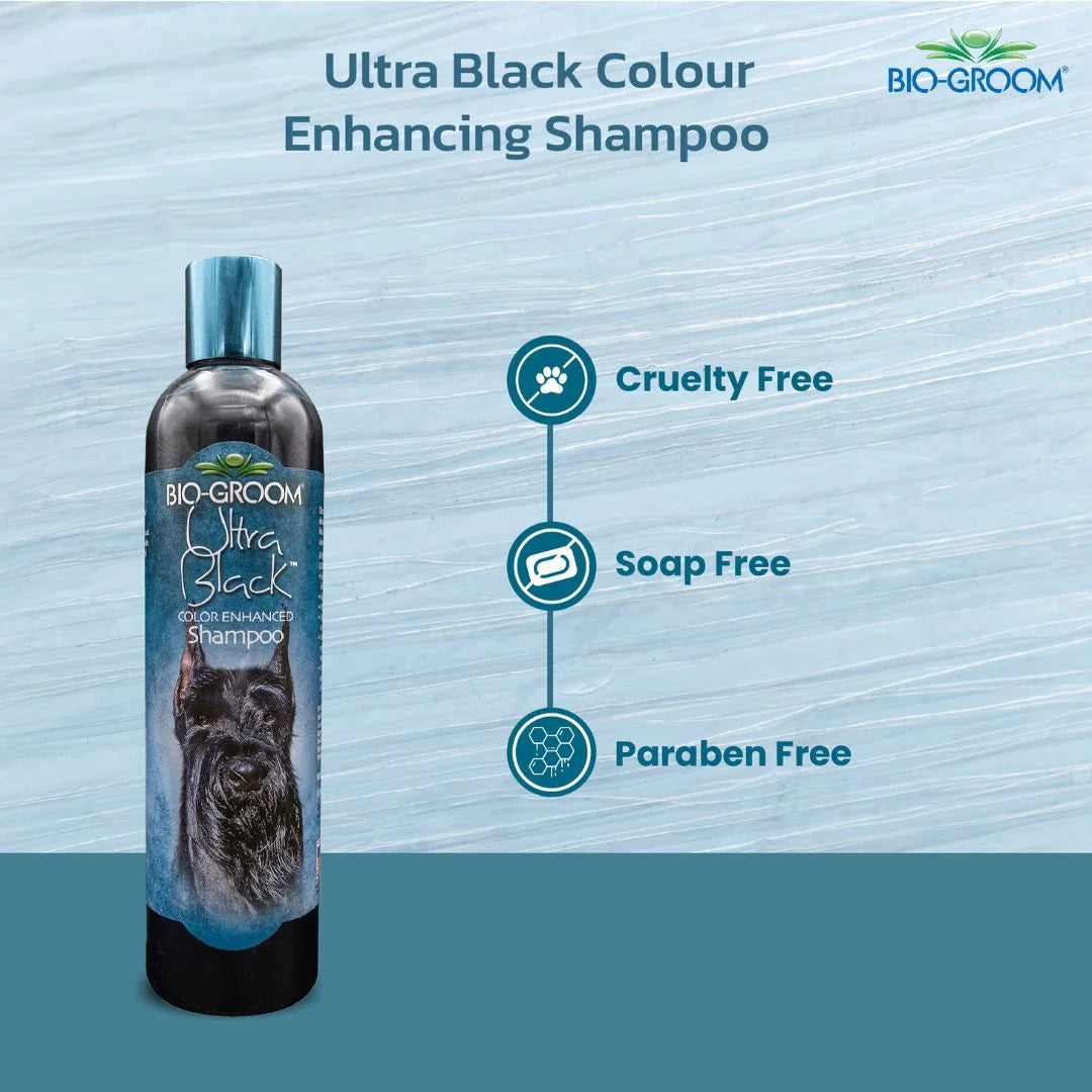 Bio-Groom Ultra Black Color Enhancing Dog Shampoo (355 ML)