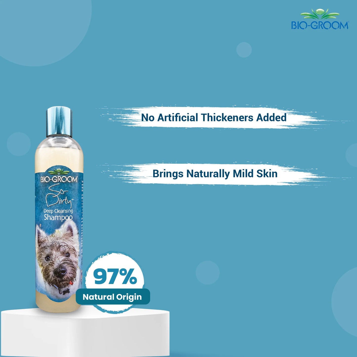 Bio-Groom So-Dirty Deep Cleansing Dog Shampoo (355 ML)