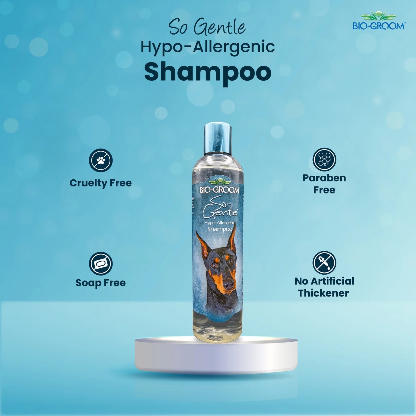 Bio-Groom So-Gentle Hypo-Allergenic Tear-Free Dog Shampoo (355 ML)