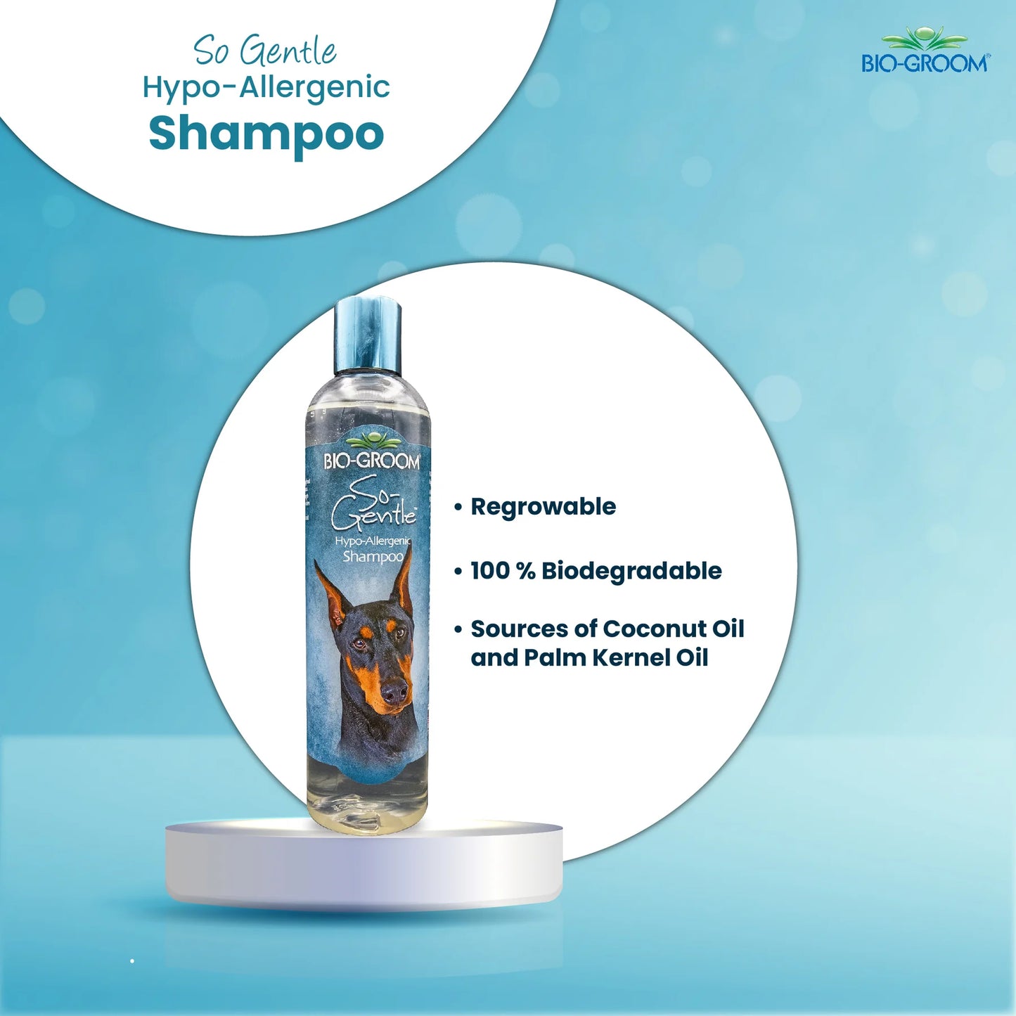Bio-Groom So-Gentle Hypo-Allergenic Tear-Free Dog Shampoo (355 ML)
