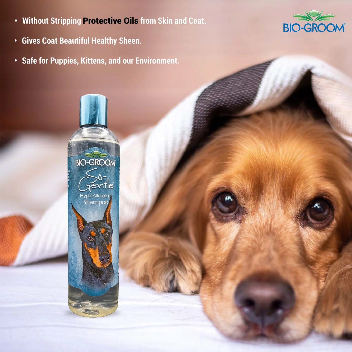 Bio-Groom So-Gentle Hypo-Allergenic Tear-Free Dog Shampoo (355 ML)