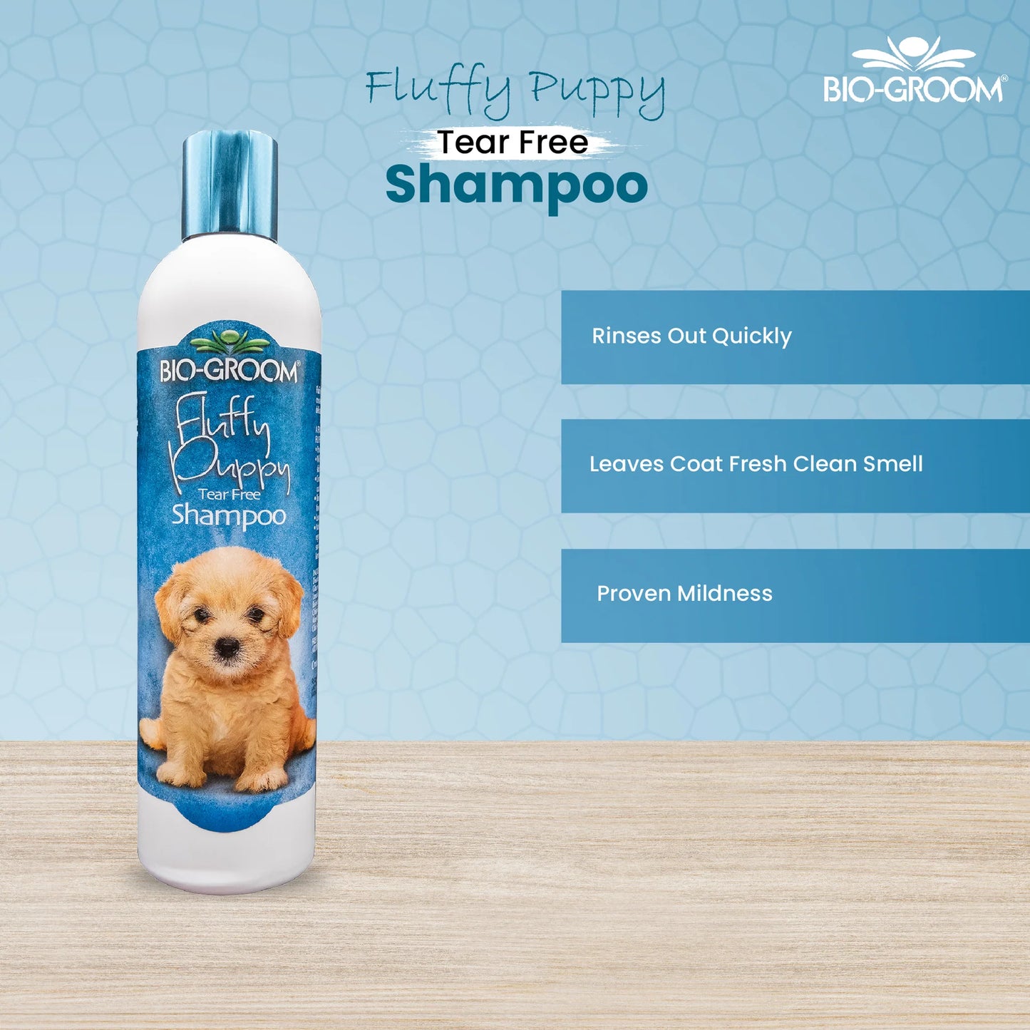 Bio-Groom Fluffy Puppy Tear-Free Dog Shampoo (355 ML)