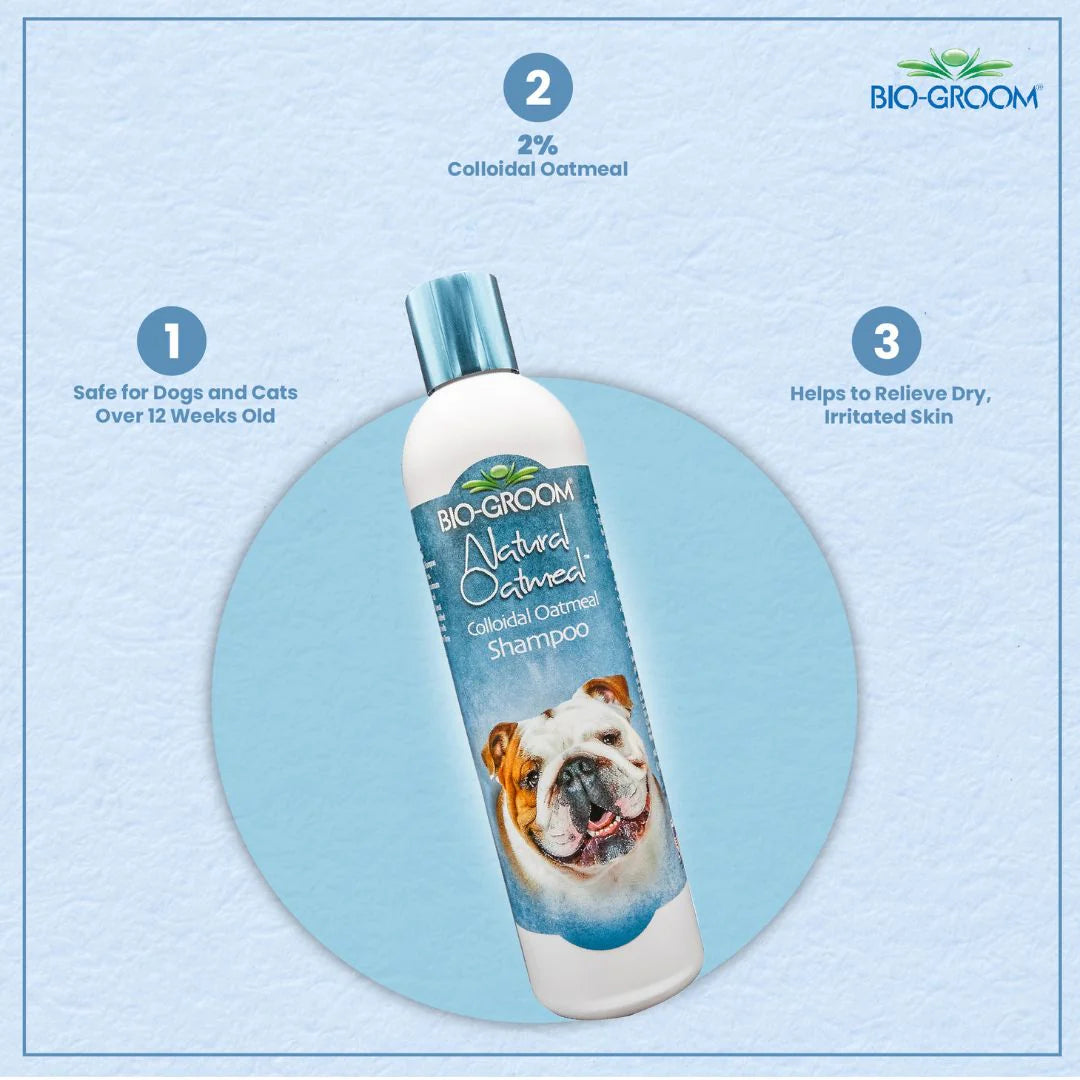 Bio-Groom Natural Oatmeal Colloidal Anti-Itch Dog Shampoo (355 ML)
