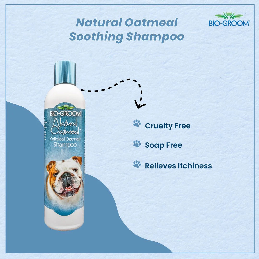 Bio-Groom Natural Oatmeal Colloidal Anti-Itch Dog Shampoo (355 ML)