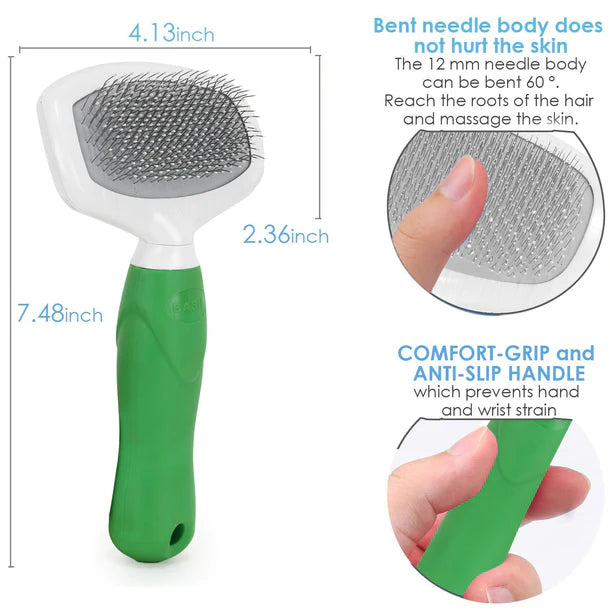 BASIL Slicker Brush Comb for Dogs & Cats