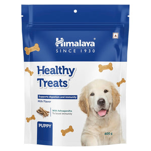 Himalaya Healthy Treats Biscuits For Dogs - Puppy Milk Flavour