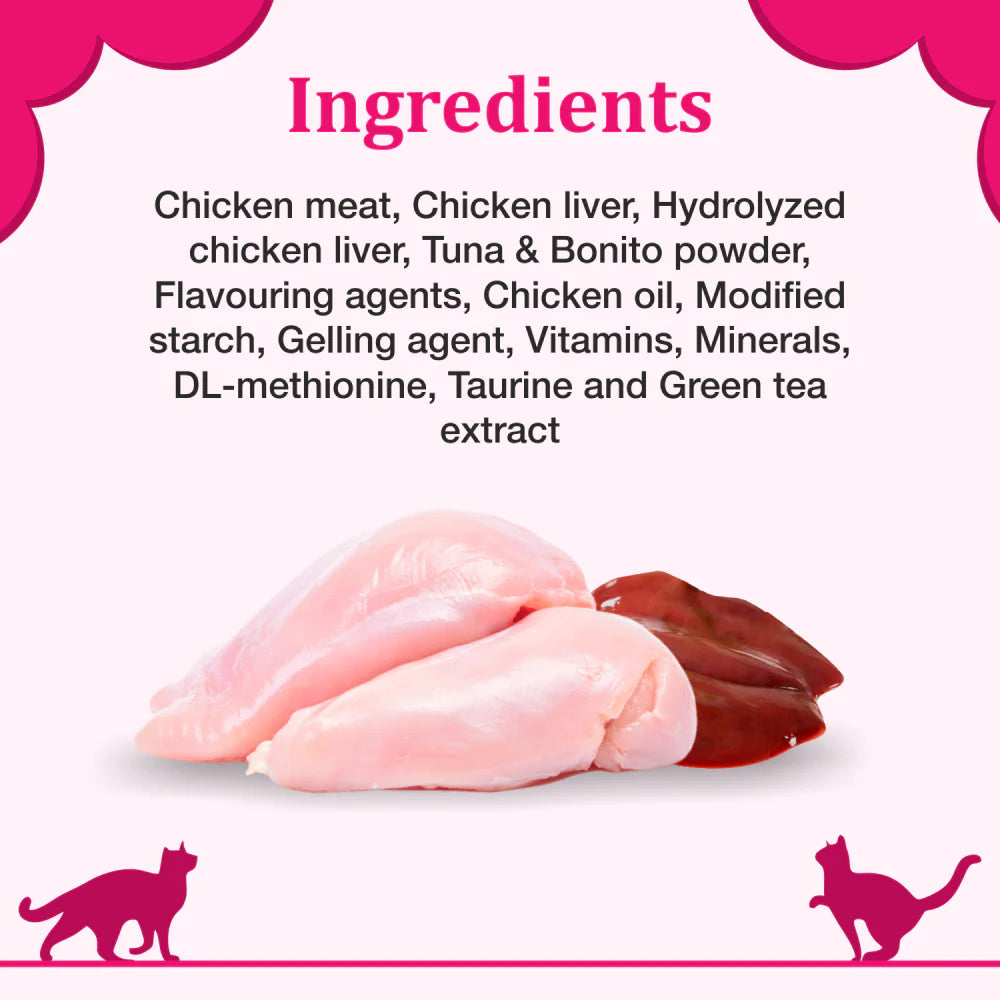 Purepet Creamy Treats for Cats 24's - Tuna & Bonito