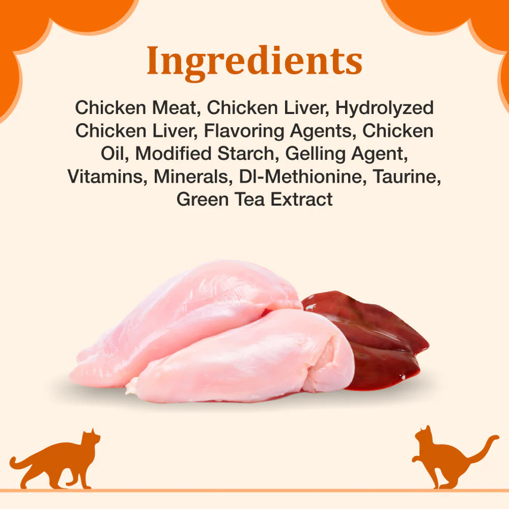 Purepet Creamy Treats for Cats - Real Chicken