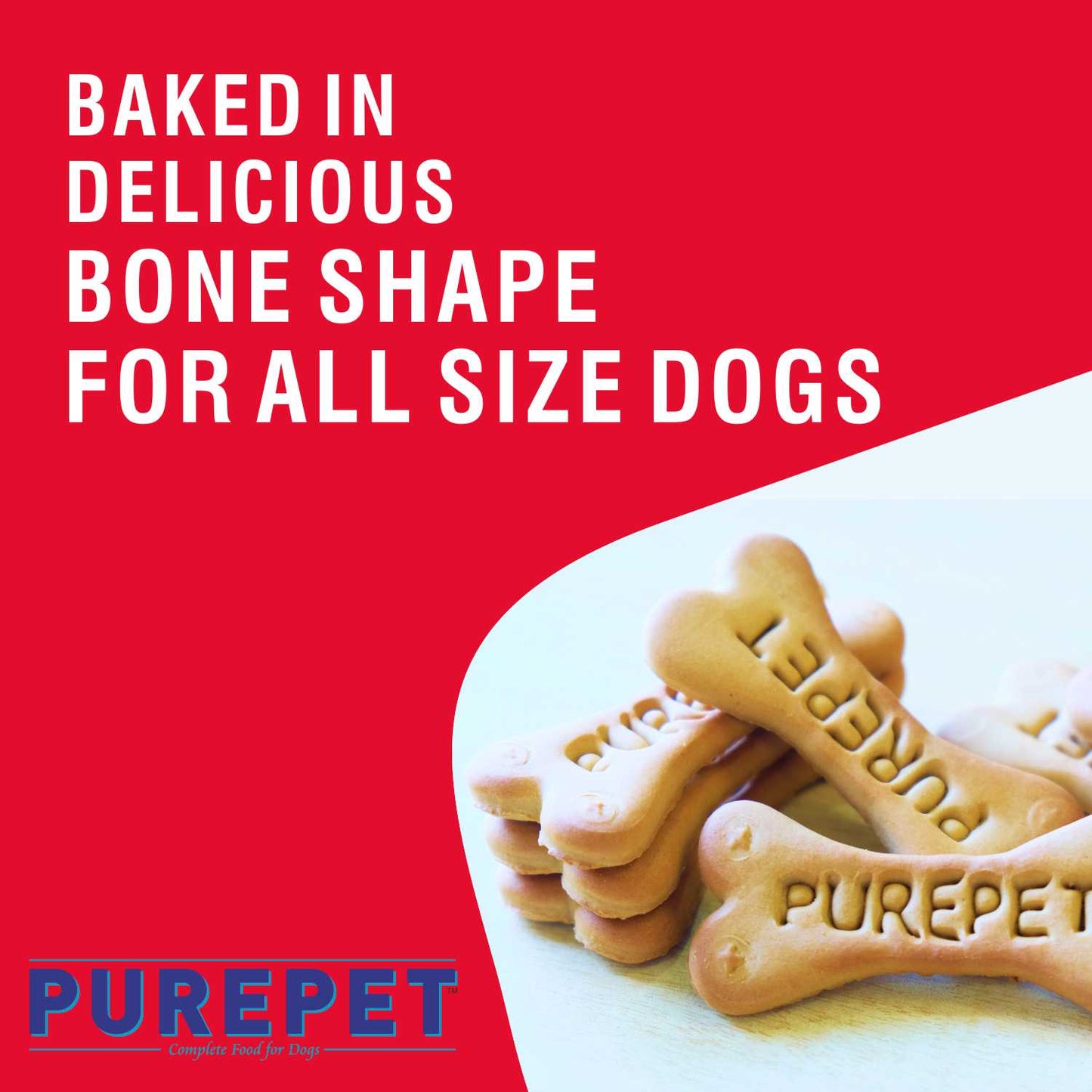 Purepet Real Chicken Biscuits Jar For Dogs - Milk