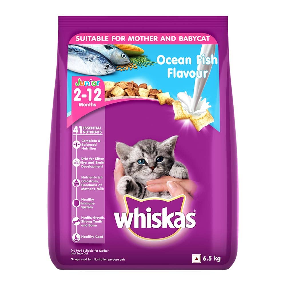 Whiskas Dry Food for Kitten - Ocean Fish