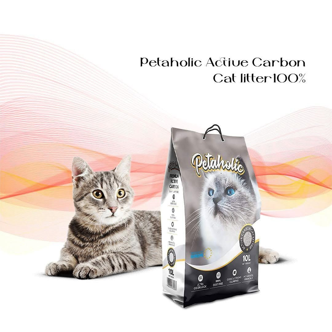 Petaholic Active Carbon Cat Litter 10L / 6 Kg