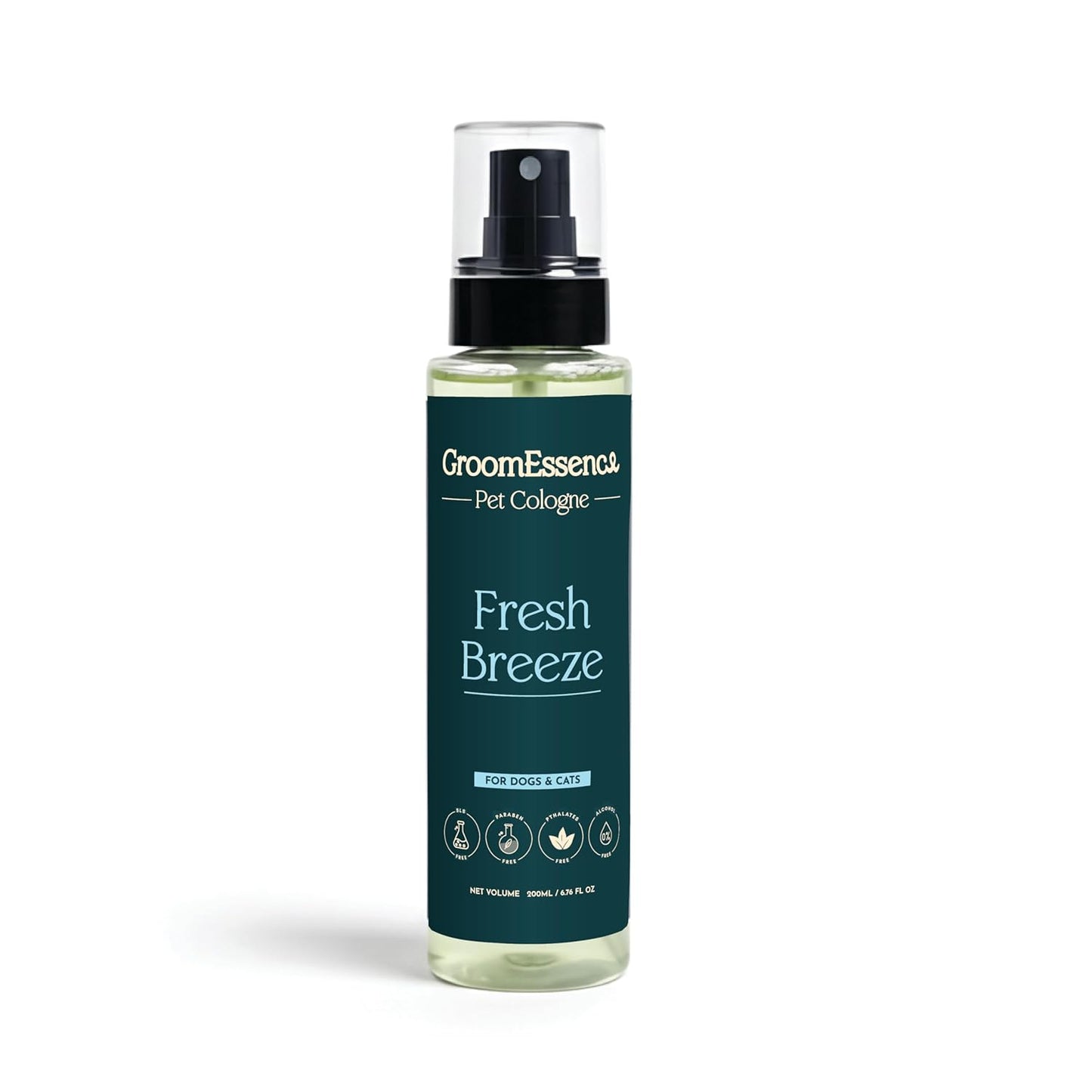 GroomEssence Pet Cologne Perfume for Cats & Dogs - Fresh Breeze