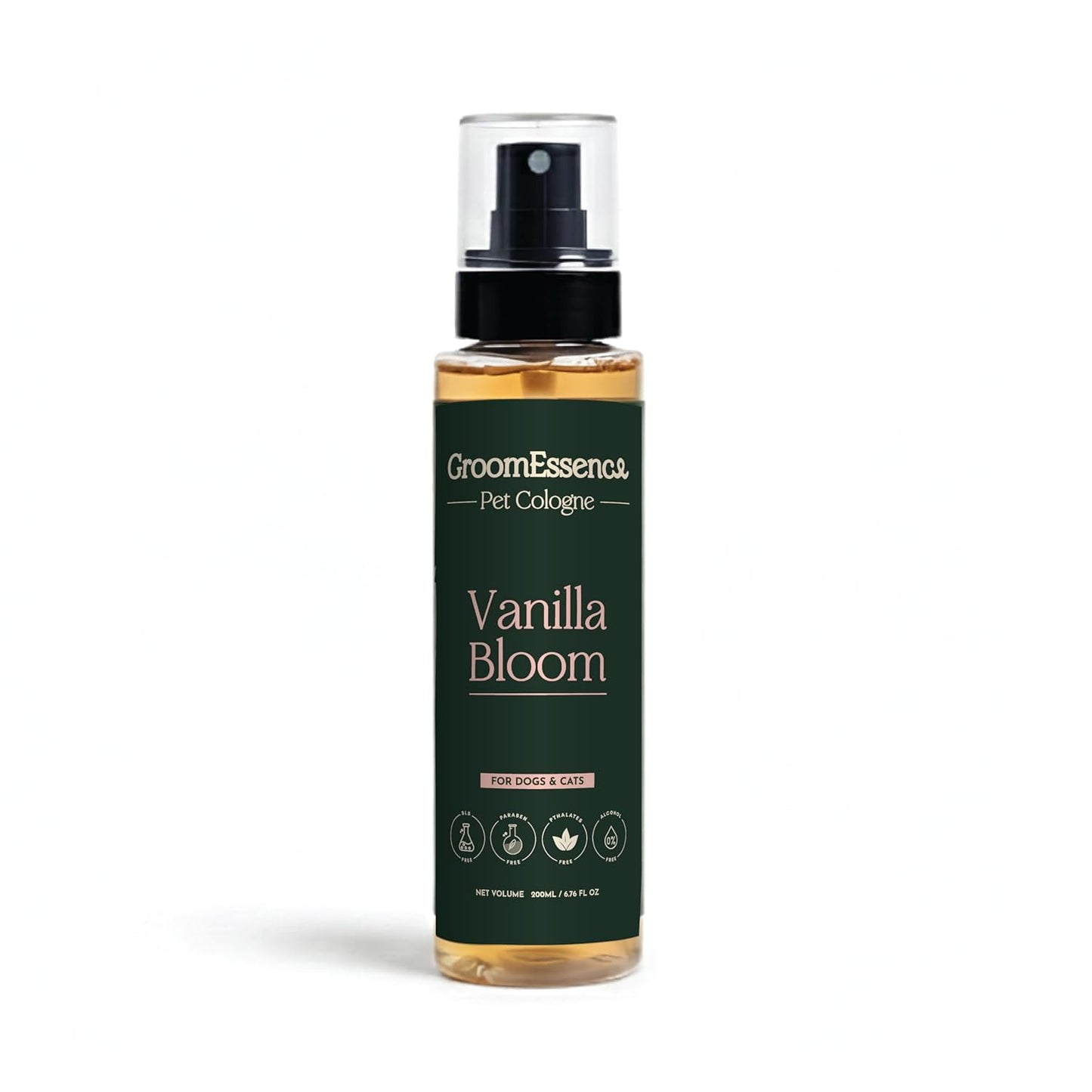 GroomEssence Pet Cologne Perfume for Cats & Dogs - Vanilla Bloom