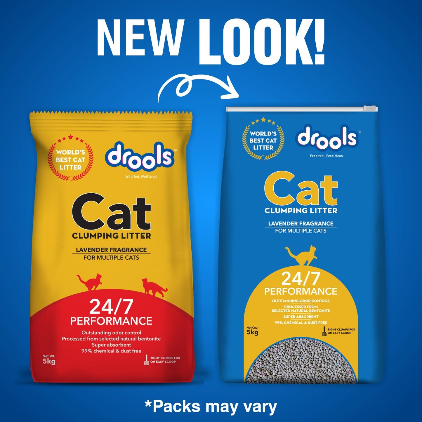 Drools Clumping Lavender Fragrance Cat Litter