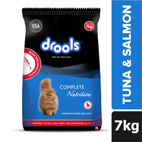 Drools Dry Food for Adult Cats - Tuna & Salmon