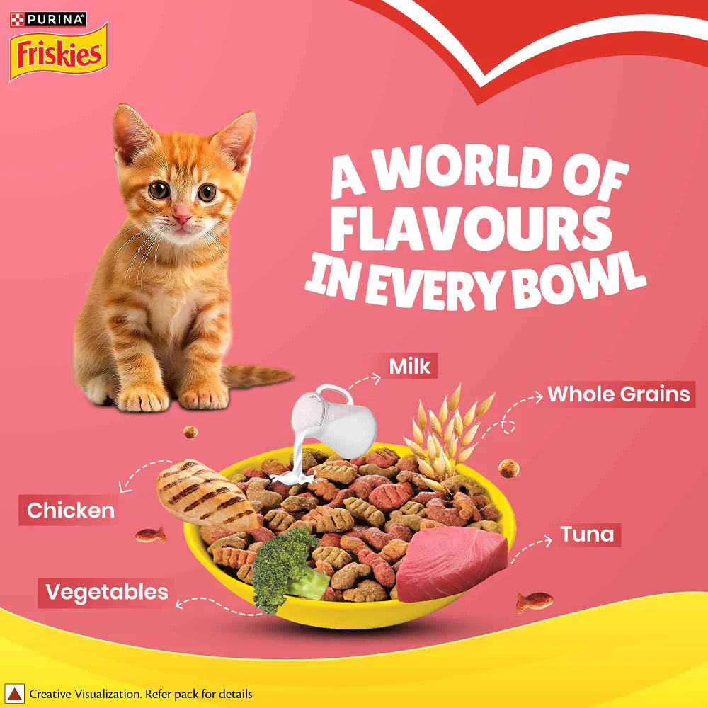 Friskies Dry Food for Kitten 1 Kg
