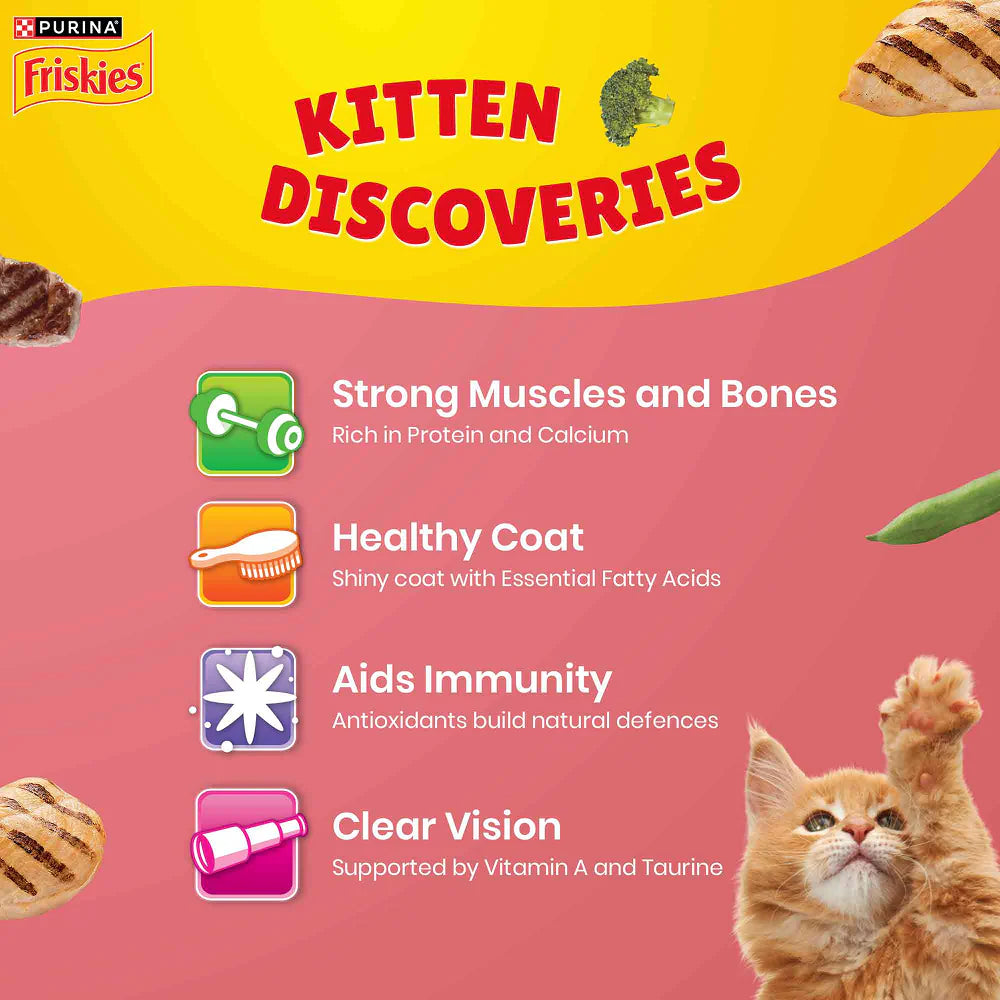 Friskies Dry Food for Kitten 1 Kg