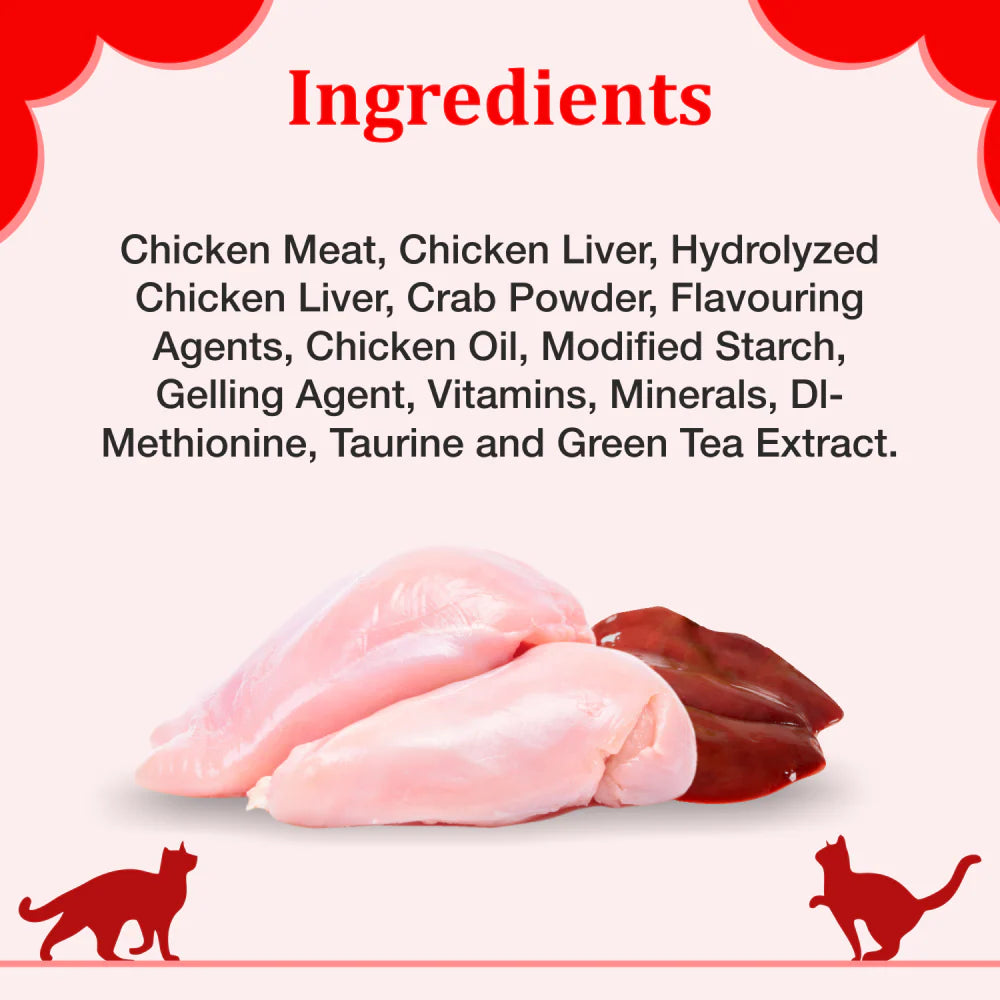 Purepet Creamy Treats for Cats - Crab & Chicken