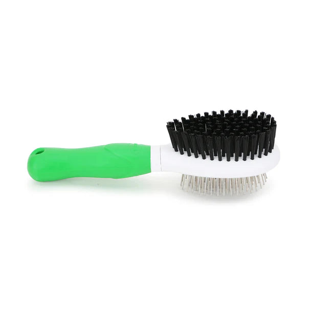 Basil Brush & Comb for Dog Grooming 2-in-1 Brush Comb