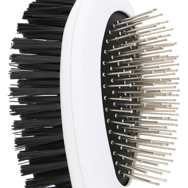 Basil Brush & Comb for Dog Grooming 2-in-1 Brush Comb