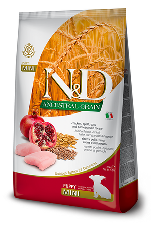 N&D Ancestral Grain Dry Food for Dogs - Mini Puppy