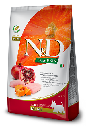 N&D Pumpkin Dry Food for Dogs - Mini Adult ( Chicken & Pomegranate )