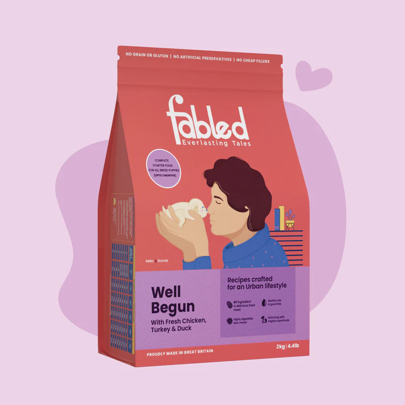 Fabled Premium Dry Food for Starters / Dogs - Well Begun