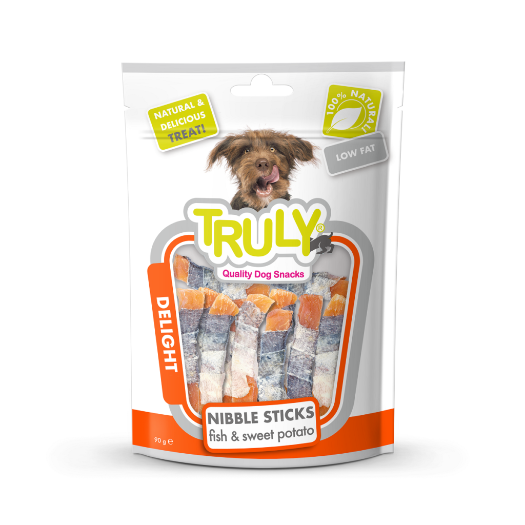 Truly Dry Treats for Dogs 90 gm - Fish & Sweet Potato