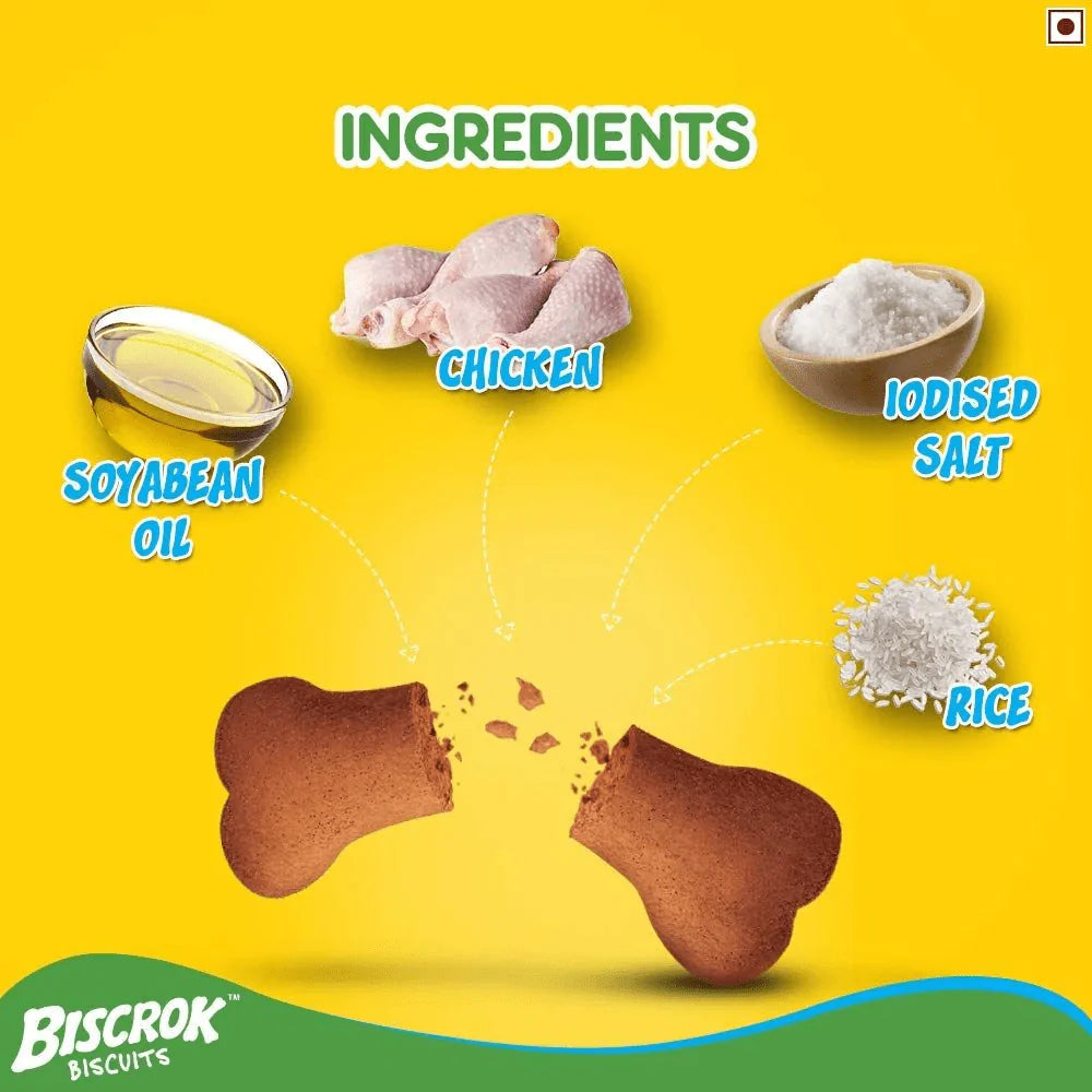 Pedigree Biscrok Biscuits For Dogs 500 gm - Chicken