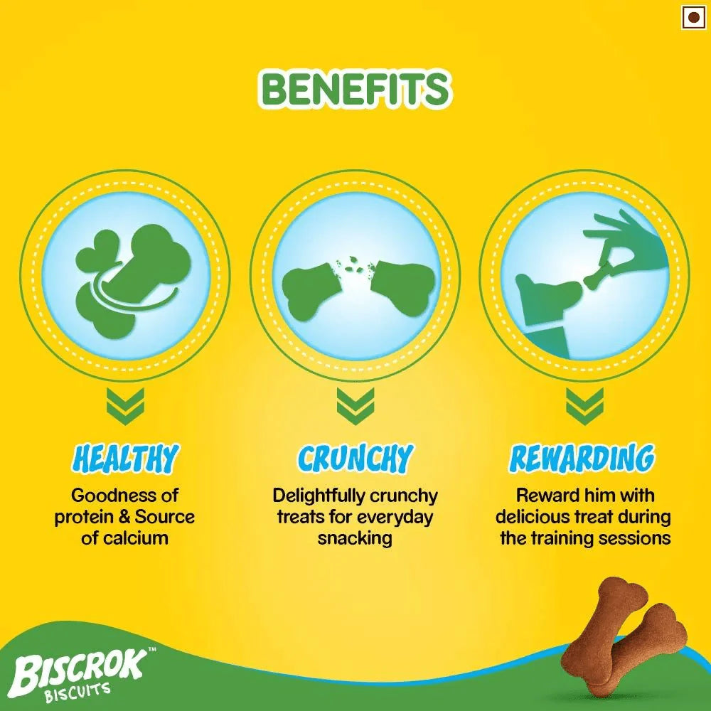 Pedigree Biscrok Biscuits For Dogs 500 gm - Chicken