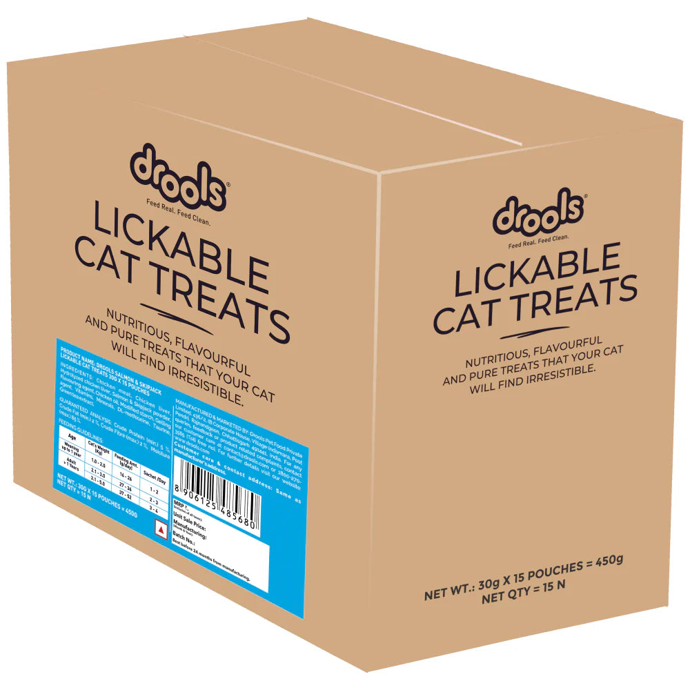 Drools Creamy Treats for Cats 30 gm - Salmon & Skipjack