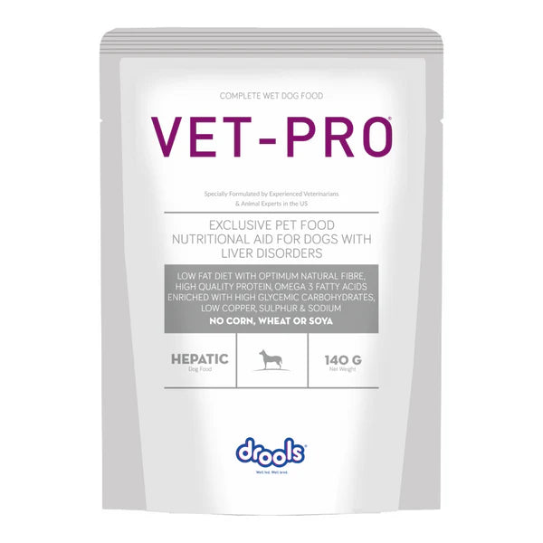 Drools Vet Pro Wet Food Gravy for Dogs / Puppies - Hepatic