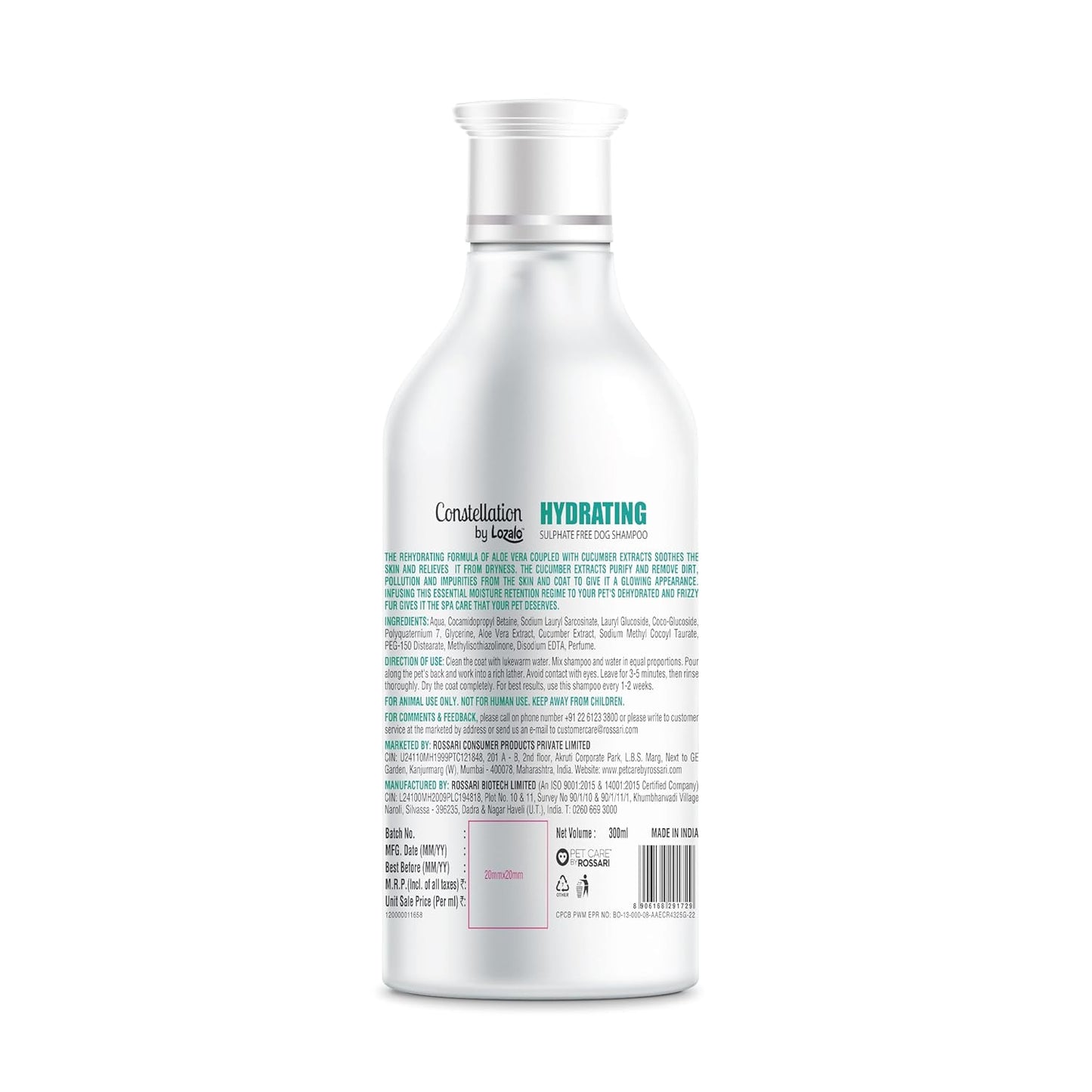 Lozalo Constellation Shampoo for Dogs 300 ml - Hydrating
