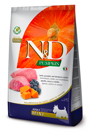 N&D Pumpkin Dry Food for Dogs - Mini Adult ( Lamb & Blueberry )